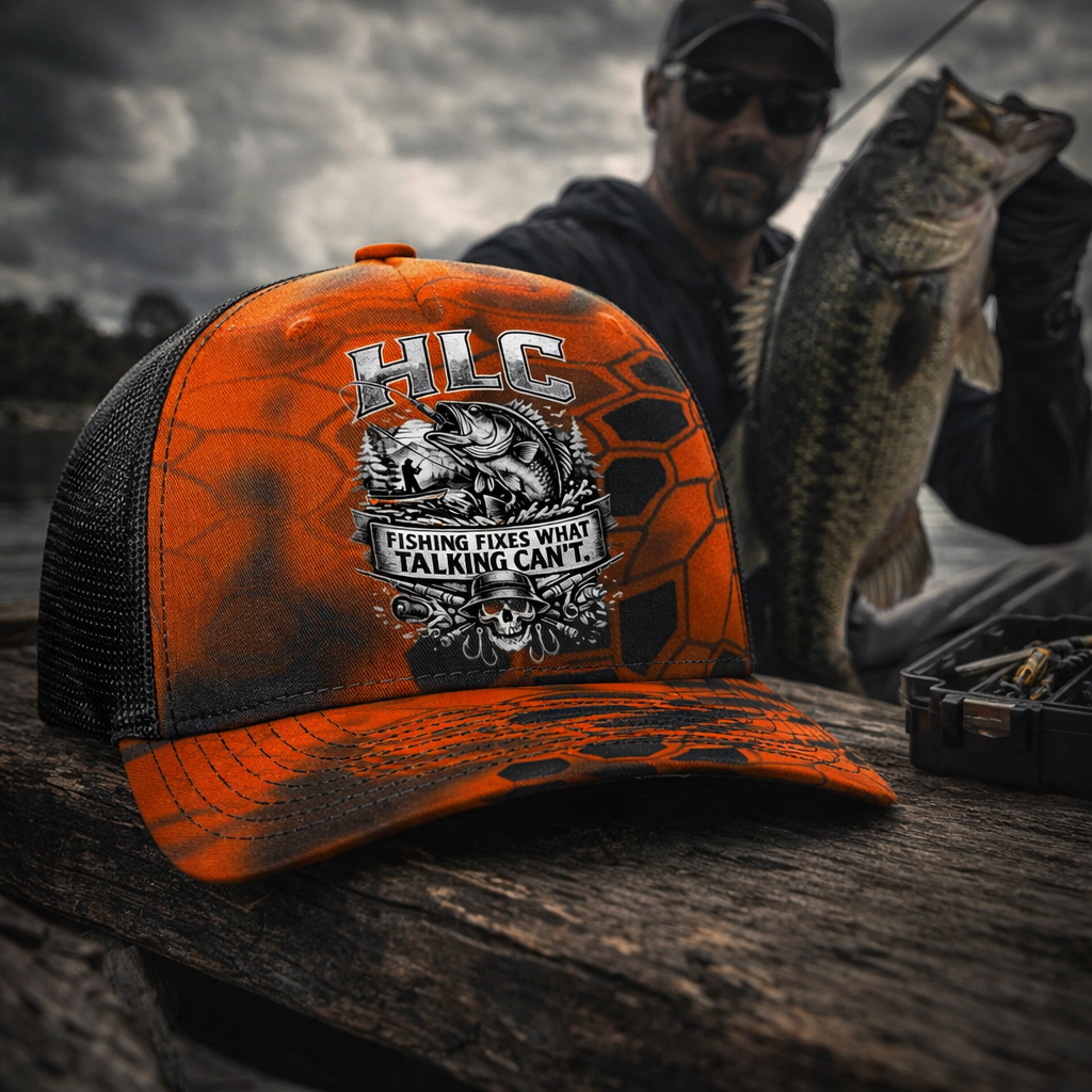 Fishing Therapy Hat