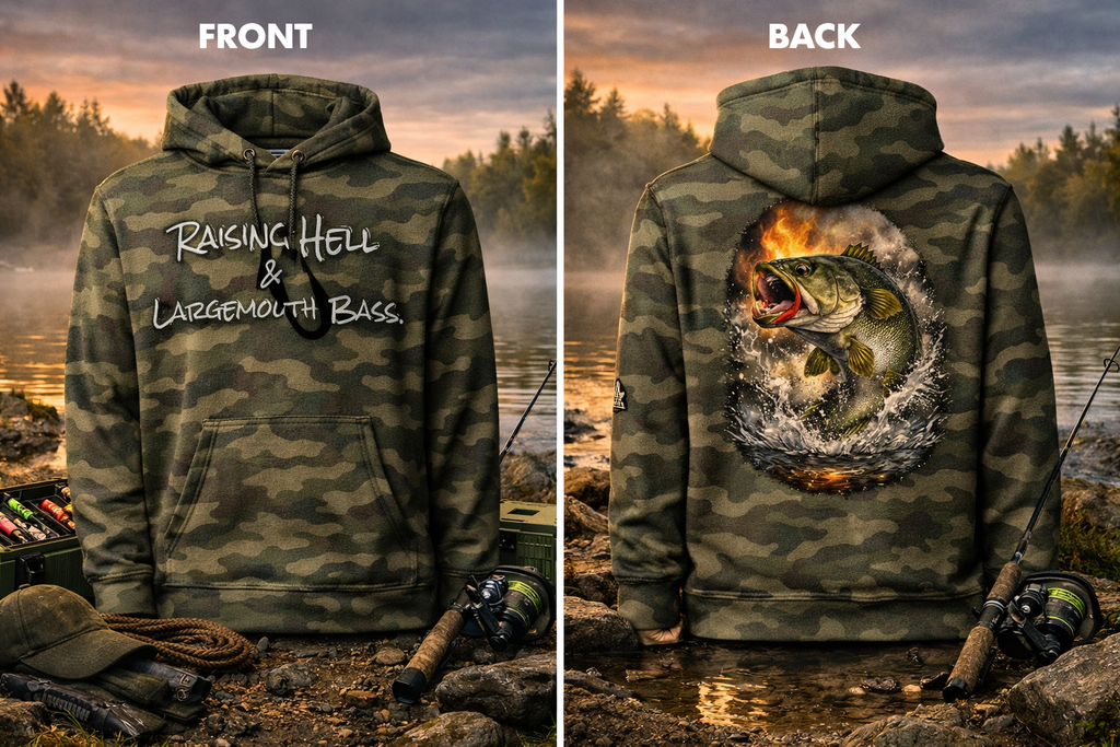 Raising Hell Unisex Heavyweight Hooded Sweatshirt | Independent Trading Co. IND4000