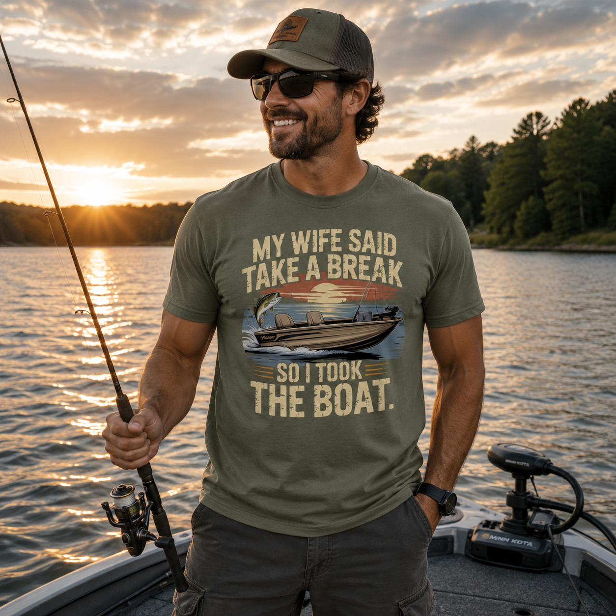 My Wife Said Take A Break So I Took The Boat