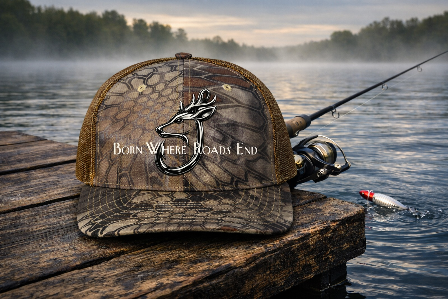Born Where Roads End Hat