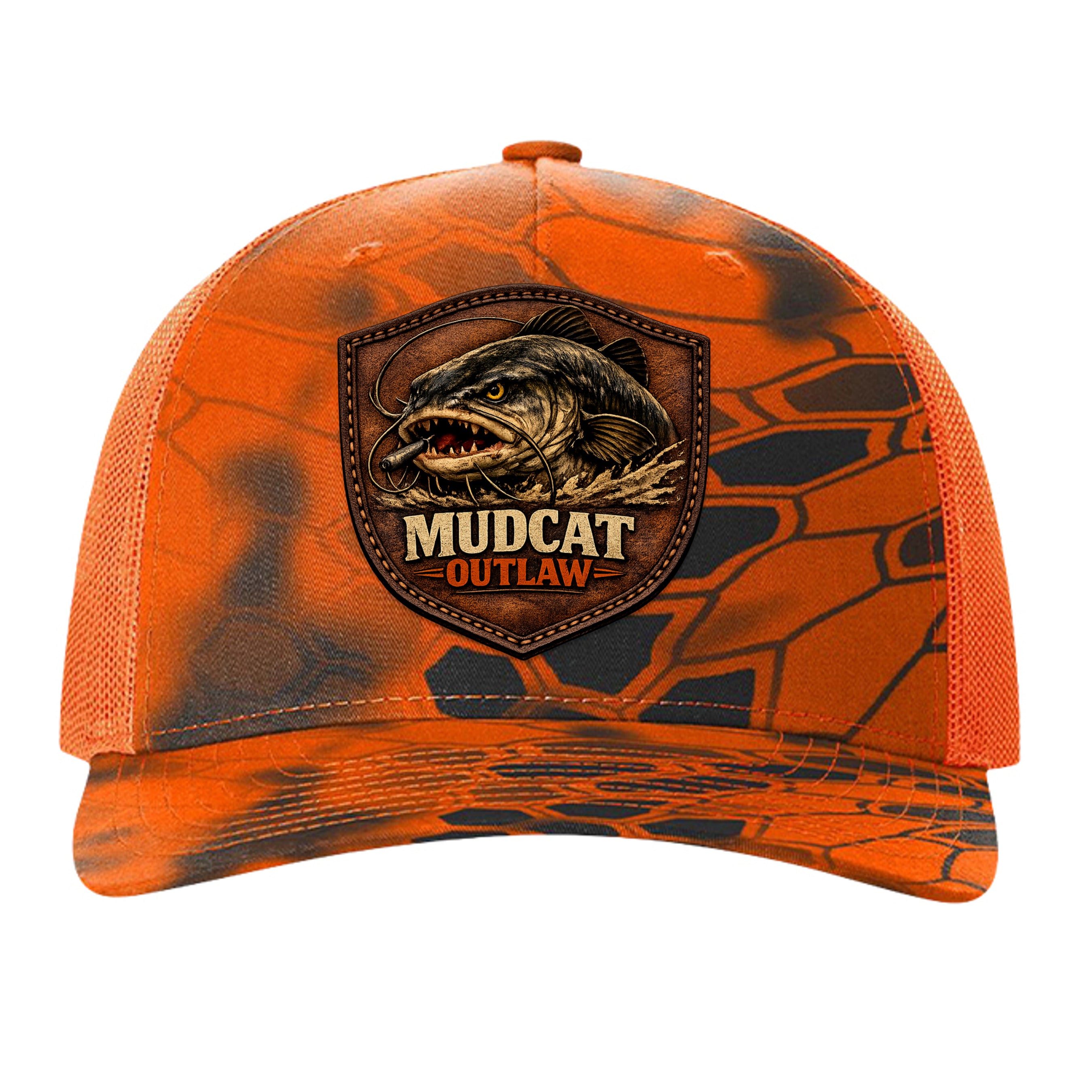 Kryptek Inferno/ Blaze Orange - 112PFP - FRONT